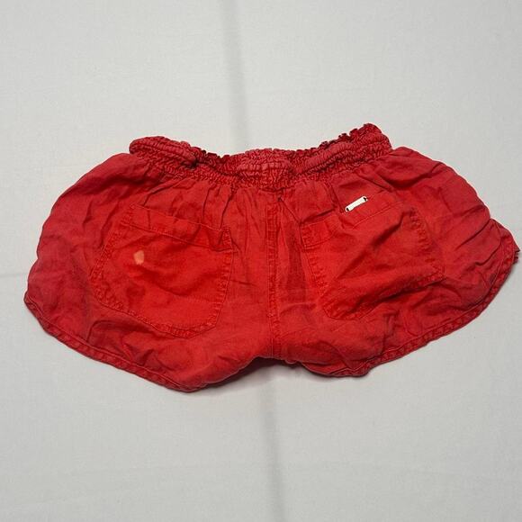 Guess Vintage Low Rise 100% Linen Size Medium Shorts Perfect For Summer - Picture 2 of 6